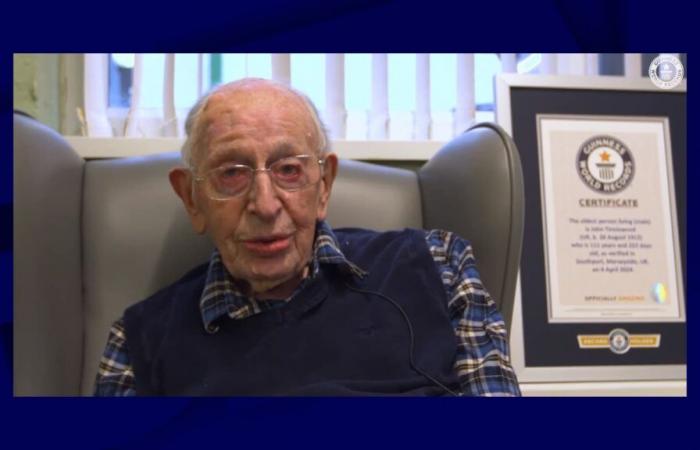 L’homme le plus âgé du monde est décédé en Angleterre à l’âge de 112 ans