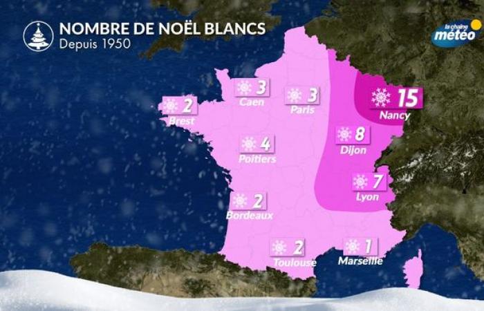 Peut-on s’attendre à de la neige pour Noël cette année en France ?