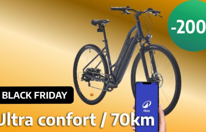 Decathlon explose le prix des vélos électriques ultra confortables lors du Black Friday