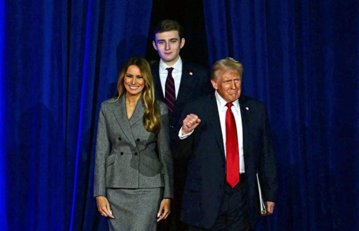 Barron Trump dans la cour des (très) grands