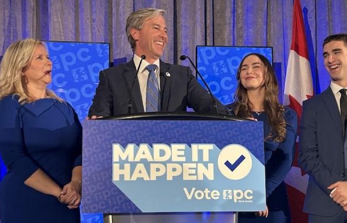 Large victoire des progressistes-conservateurs de Tim Houston