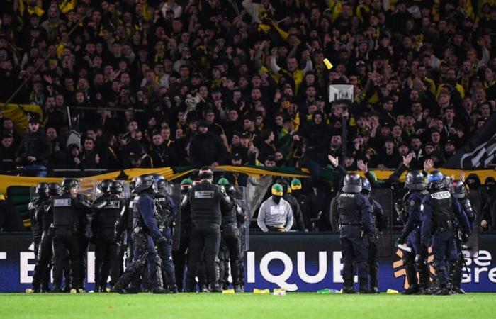 après les incidents de la Beaujoire, les supporters nantais interdits de déplacement à Paris