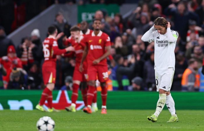 Luka Modric admet que le Real Madrid n’est “pas habitué à perdre” après avoir été humilié 2-0 par Liverpool