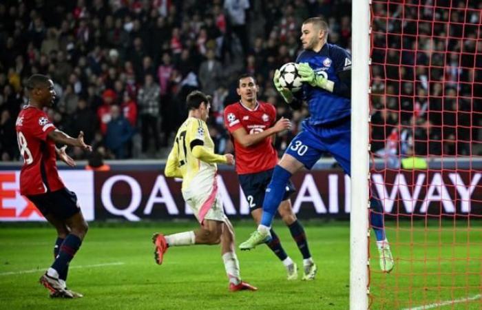 premier ballon de qualification pour Lille à Bologne (Ligue des Champions)