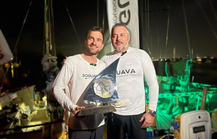 le skipper Ulysse Pozzoli a établi ce temps de référence en Class40