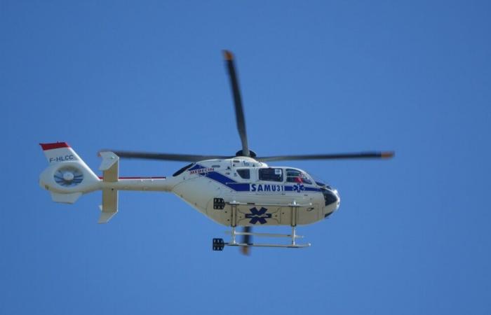 Accident près de Toulouse. Une voiture heurte un platane, le conducteur est transporté par avion entre la vie et la mort