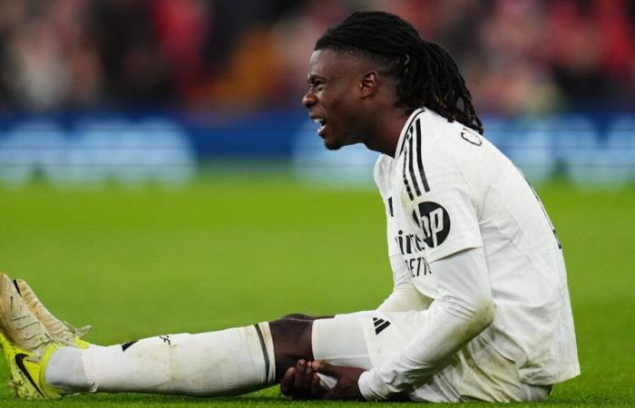 Eduardo Camavinga s’en va contre Liverpool pour aggraver les problèmes de blessures du Real Madrid