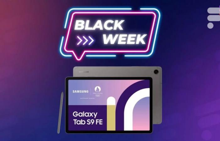 La Fnac et Darty cassent le prix de la Samsung Galaxy Tab S9 FE pendant la Black Friday Week