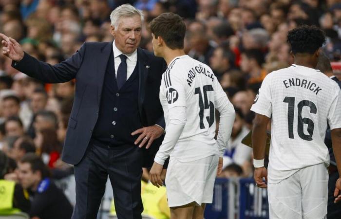 La réaction lunaire d’Ancelotti après la gifle reçue contre Liverpool