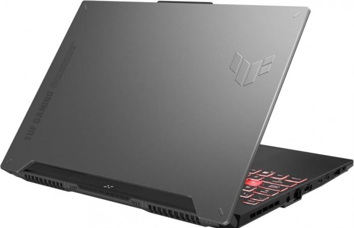 Promo 974€ Asus TUF Gaming A15 TUF507NUR-DRLP064W, PC portable gaming multimédia sous Ryzen 7 7435HS et RTX 4050 avec SSD 1 To et écran 15″ 144Hz