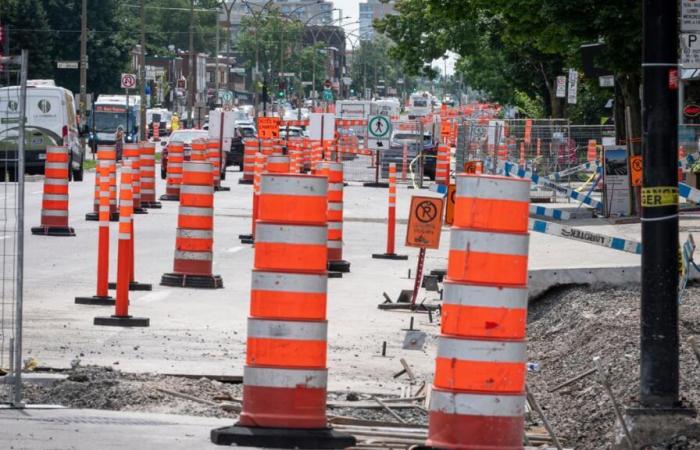 Augmentation importante des chantiers de construction à Montréal en 2025