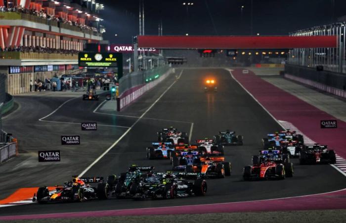 le programme télévisé du Grand Prix du Qatar 2024