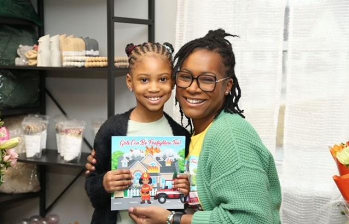 Un pompier de Pennsylvanie inspire les jeunes filles avec un nouveau livre pour enfants