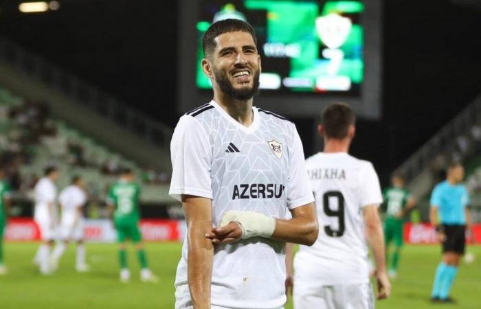 Retour à l’OL, « un match particulier » pour Benzia (FK Qarabag)