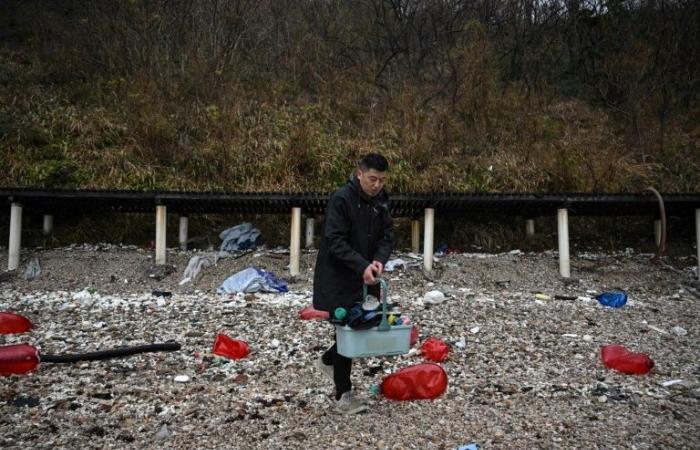 Sur une île chinoise, des déchets plastiques recyclés en œuvres d’art