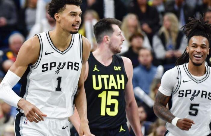 Les Spurs battent le modeste Jazz et portent leur séquence de victoires à quatre