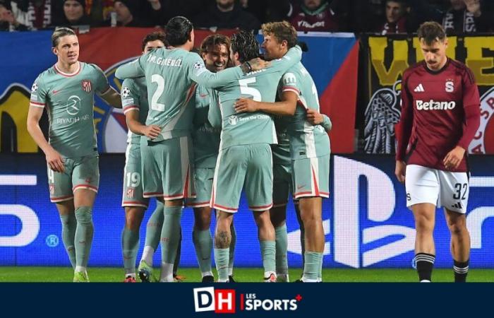 L’Atlético renverse le Sparta Prague, Milan se fait peur à Bratislava, Barcelone bat Brest