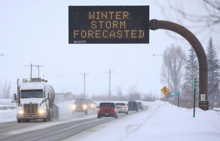 Le système météorologique « bombe cyclone » se déplace au-dessus de Steamboat Springs