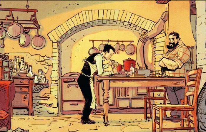 Le prix Landerneau de la bande dessinée récompense la fiction gourmande en France lors des Trente Glorieuses