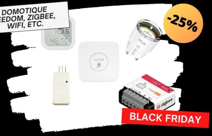 Domadoo casse les prix de la domotique pour le #blackfriday