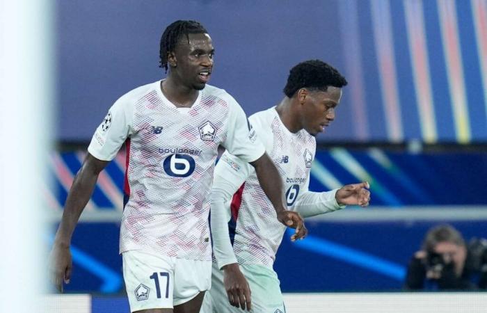 Lille gagne à Bologne grâce à Ngalayel Mukau