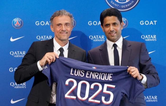 Le président du PSG fait le point sur le statut de Luis Enrique en tant qu’entraîneur et fait des allusions à son avenir