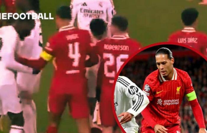 Ce que Mo Salah et Van Dijk ont ​​fait après qu’Asencio ait frappé Darwin Nunez dans la surface