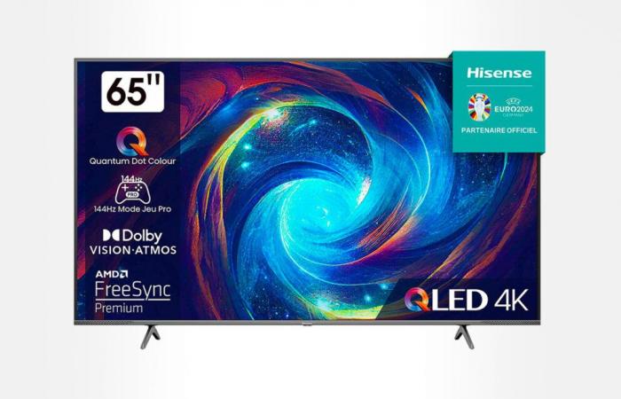 Ce téléviseur Hisense QLED de 65 pouces offre un rapport qualité/prix imbattable pour le Black Friday