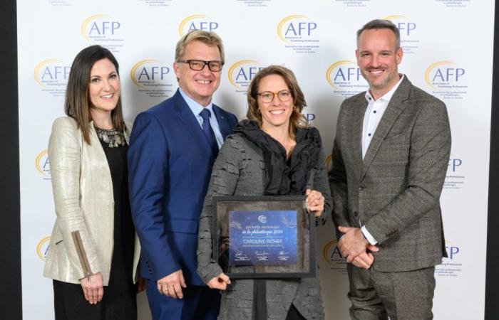 Caroline Richer lauréate du prix Étoile montante de l’AFP Québec