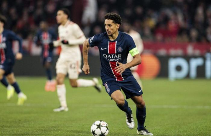 Marquinhos s’inquiète pour le PSG en Ligue des Champions – C1 – J5 – Bayern-Munich-PSG (1-0)