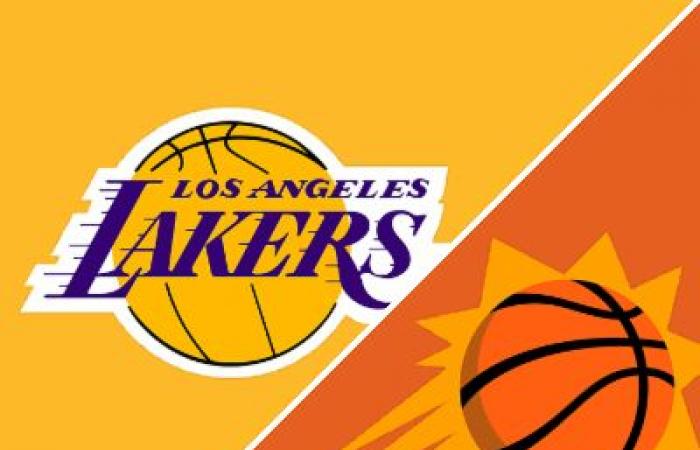 Suns 127-100 Lakers (26 novembre 2024) Récapitulatif du match