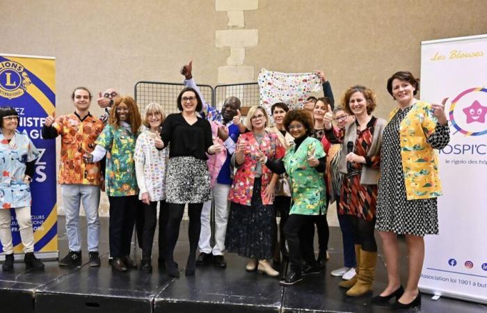 blouses rigolotes pour l’hôpital de Clocheville