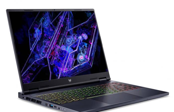 Promo 1699€ Acer Predator Helios Neo 14 PHN14-51-59AF, Ultrabook gamer multimédia 14″ 2.5K 120Hz 8h Core Ultra RTX 4060 RAM 32 Go facile à transporter