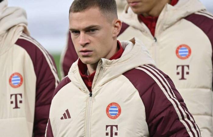 FC Bayern Eberl avec texte clair Kimmich