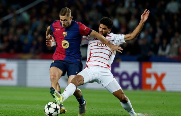 Brest battu par le Barça lors de sa première défaite en Ligue des Champions