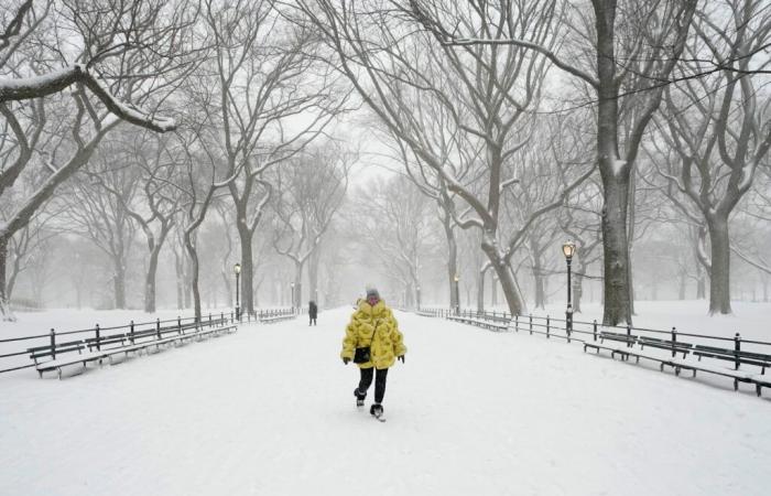 Avertissements météorologiques hivernaux dans 8 États alors que 12 pouces de neige arrivent