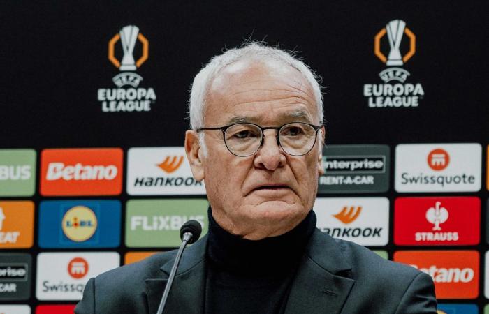 Conférence de presse de Ranieri à la veille de Tottenham-Rome