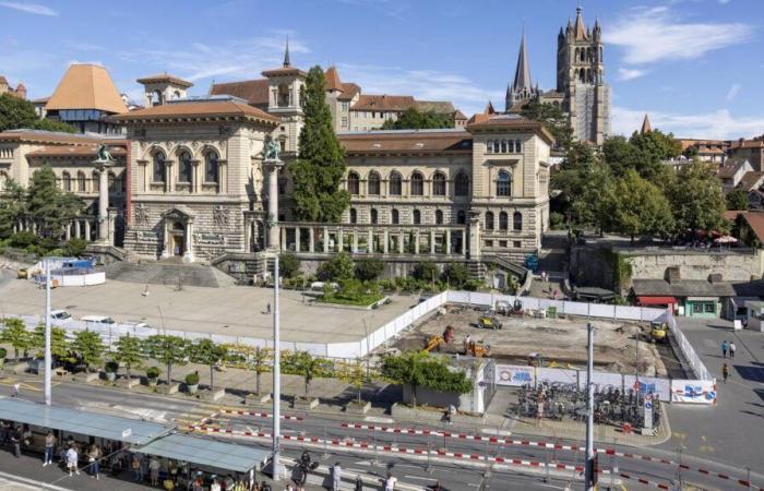 La fermeture partielle du parking de la Riponne pénalise les commerçants lausannois