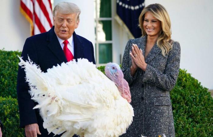 Pour Thanksgiving, Trump ébouriffe les plumes de ses rivaux