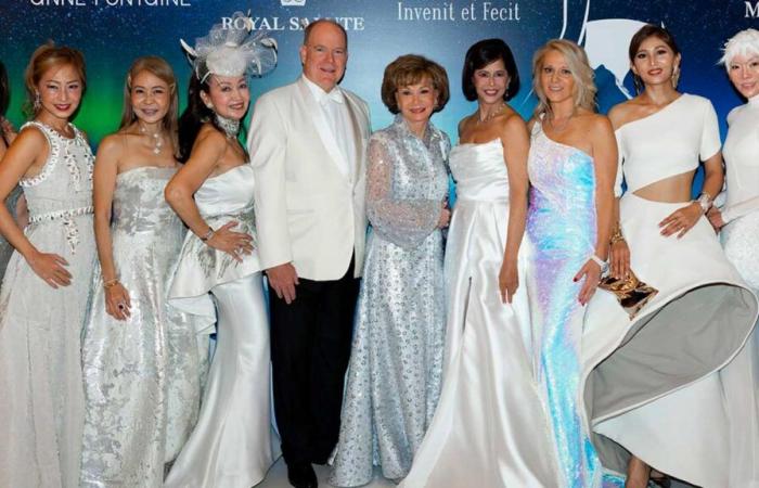 Le bal gelé du Prince Albert II à Singapour