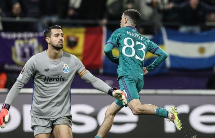 Anderlecht – Porto, Amuzu égalise, les Mauves reviennent une deuxième fois (2-2)