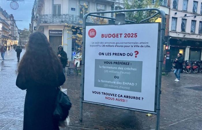 Face à un budget 2025 contraint, Lille lance une campagne choc