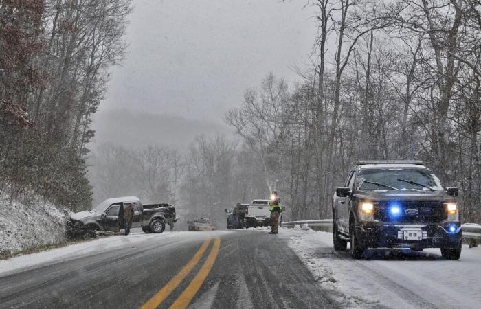 Avertissement de neige dans les comtés de New York : « Voyage impossible »