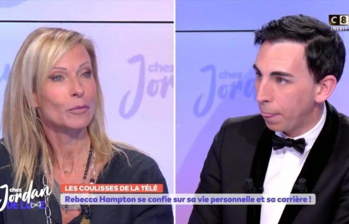 Rebecca Hampton très mal à l’aise face aux nombreuses bourdes de Jordan de Luxe