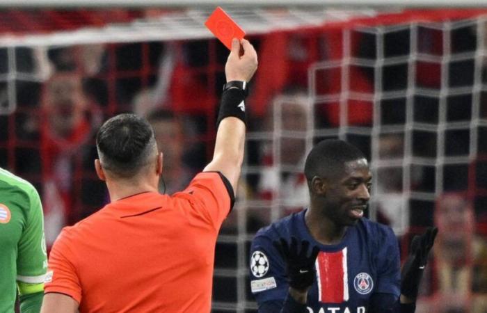 PSG : le numéro terrible sur le rouge de Dembélé