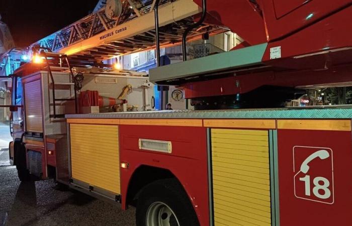 incendie majeur dans une entreprise de travaux publics