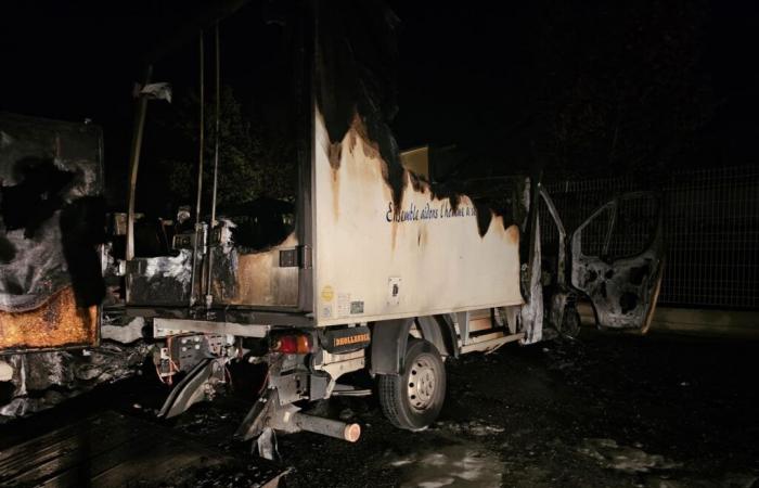 six camions de la banque alimentaire détruits dans un incendie