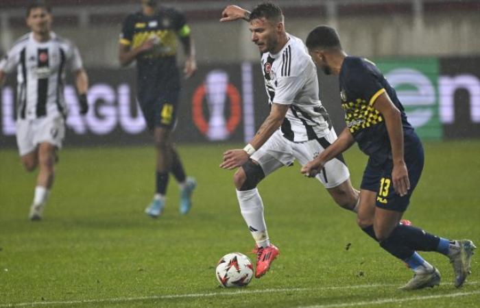 Beşiktaş a perdu 3-1 contre le Maccabi Tel Aviv en Hongrie