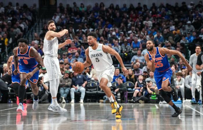 Les Mavericks roulent les Knicks avec du grain et des Grimes