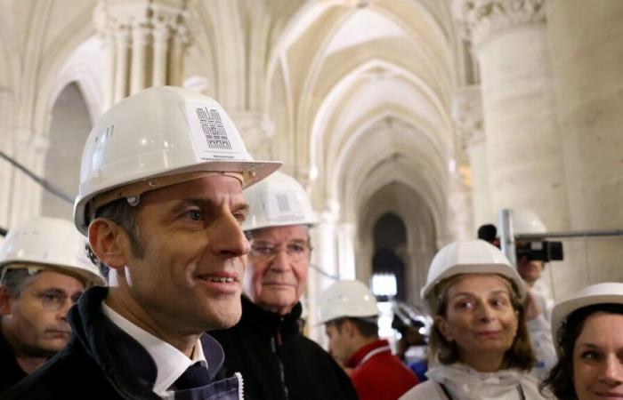 à Notre-Dame de Paris, comme le président Macron va être émerveillé